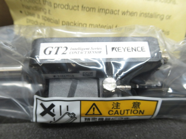 未使用品 KEYENCE キーエンス 高精度接触式デジタルセンサ センサヘッド 高精度タイプ エアシリンダモデル GT2-A12K 管理5Y1123V-A05_画像2