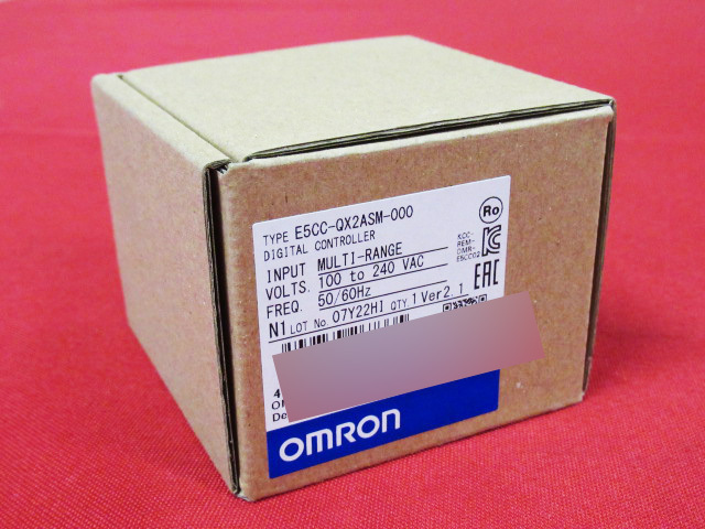 新品未使用 OMRON オムロン 温度調節器 デジタル調節計 温調器 E5CC-QX2ASM-000 温度コントロール SSR駆動用電圧出力 管理5R0911J-A5_画像1