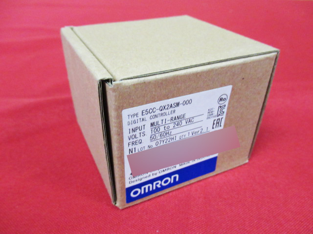 新品未使用 OMRON オムロン 温度調節器 デジタル調節計 温調器 E5CC-QX2ASM-000 温度コントロール SSR駆動用電圧出力 管理5R0911KT-C01_画像1