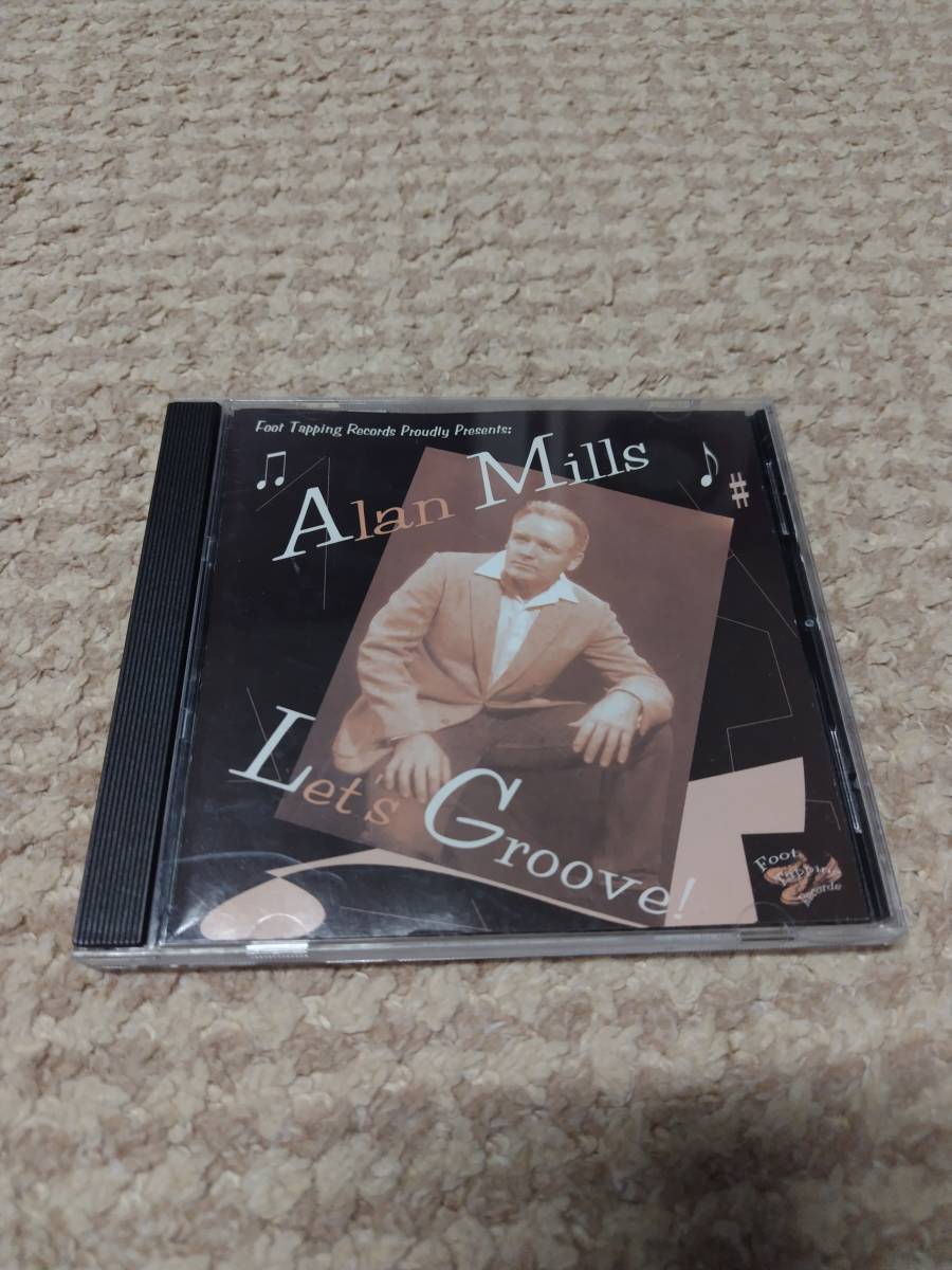 ALAN MILLS let's groove 中古ＣＤ ロカビリー　coast to coast _画像1