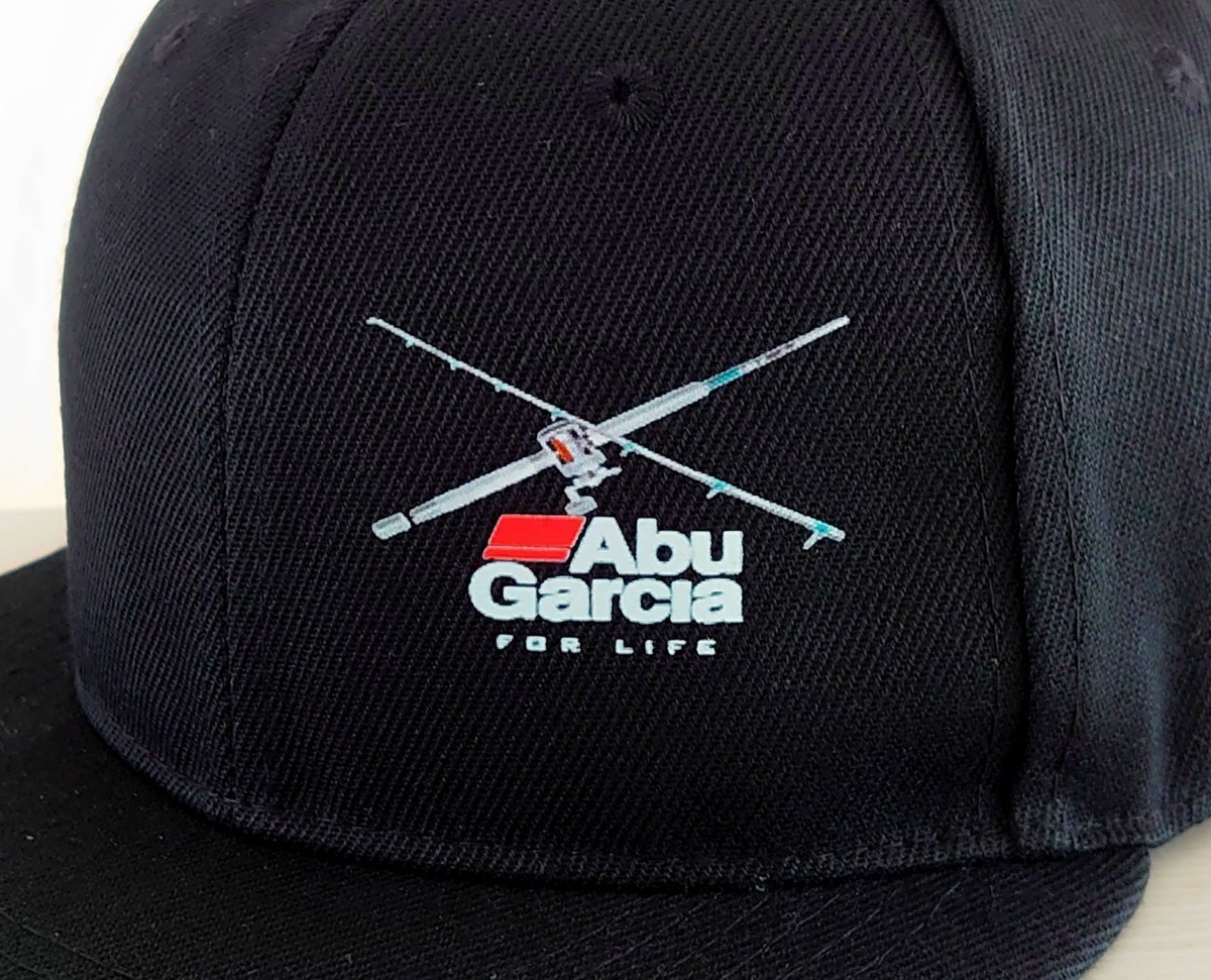 新品★Abu Garcia CAP アブガルシア フラット キャップ 6パネル Xロッド 帽子 アドベンチャー バスフィッシング ストリート _画像3