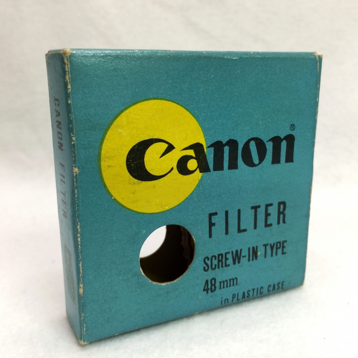 Canon 48mm Y1 1.5x キヤノン 48mm径 薄型銀枠 イエローフィルター 白黒写真用 ねじ込み式 外箱・ケース・説明書付 現状品 ／ 03-00472_画像7