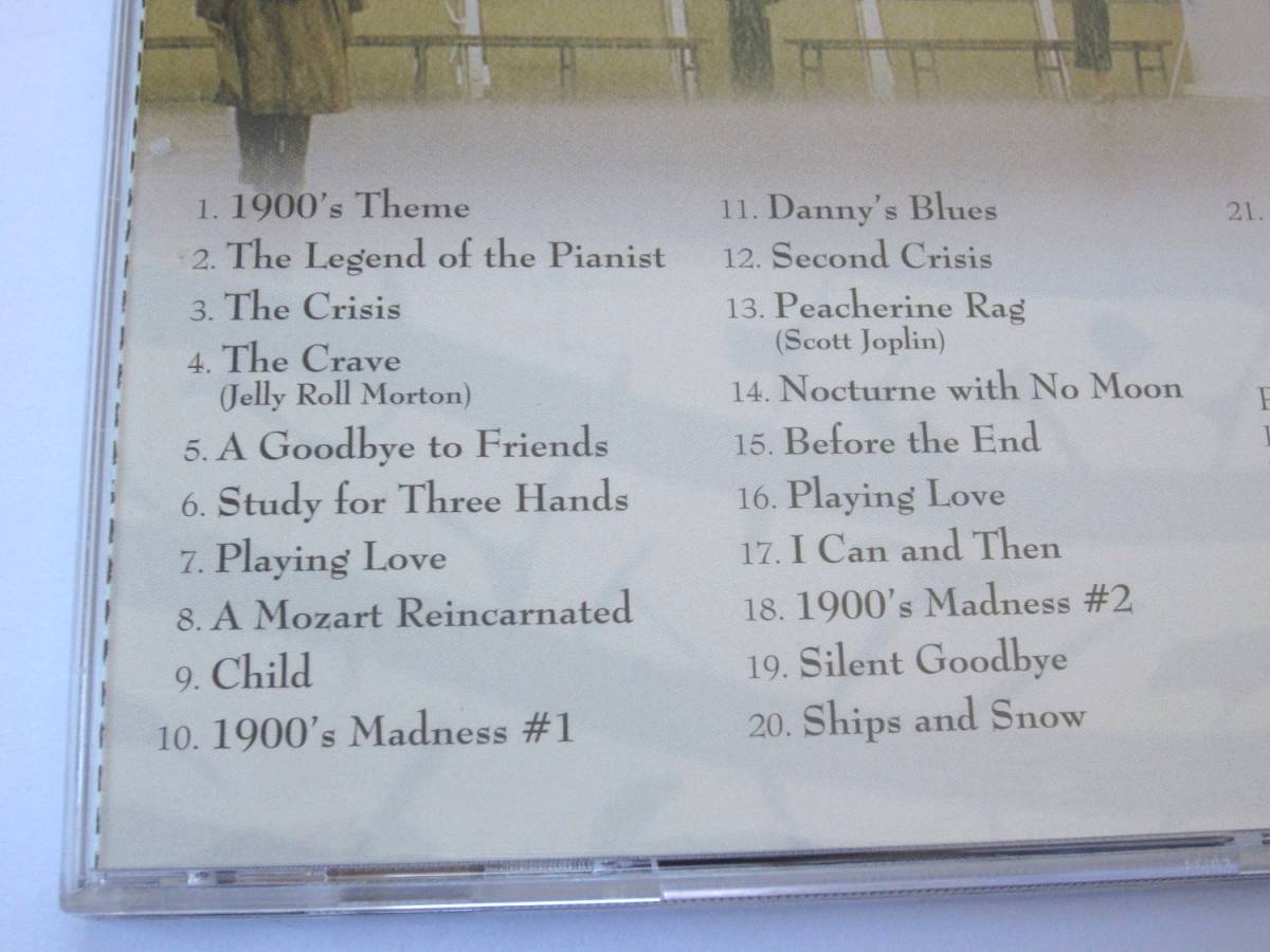 盤面美麗♪良好★ 海の上のピアニスト サントラ 『The Legend Of 1900』 エンニオ・モリコーネ Roger Waters Edward Van Halen 輸入盤 CD_画像6