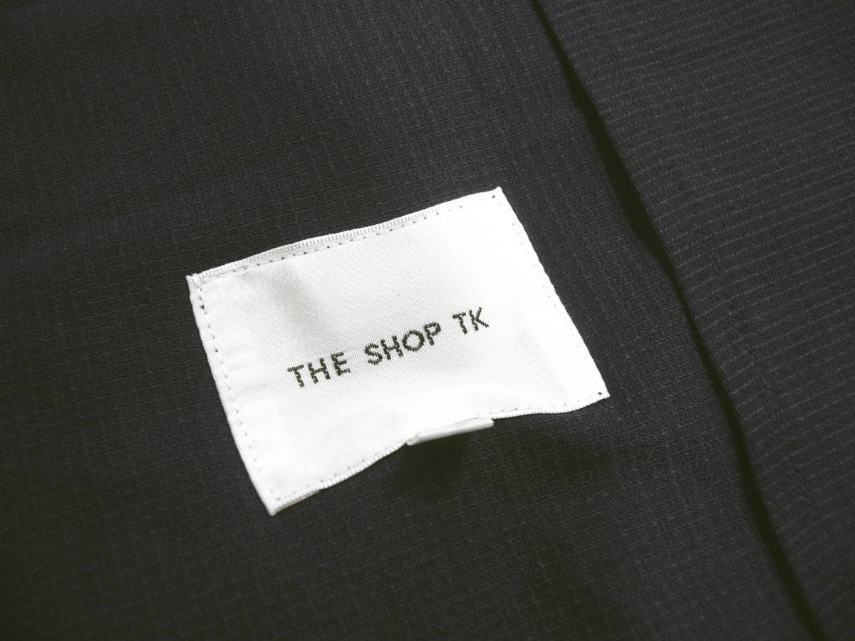  new goods Takeo Kikuchi THE SHOP TK stretch casual setup suit M black black air dot tailored & Easy pants 