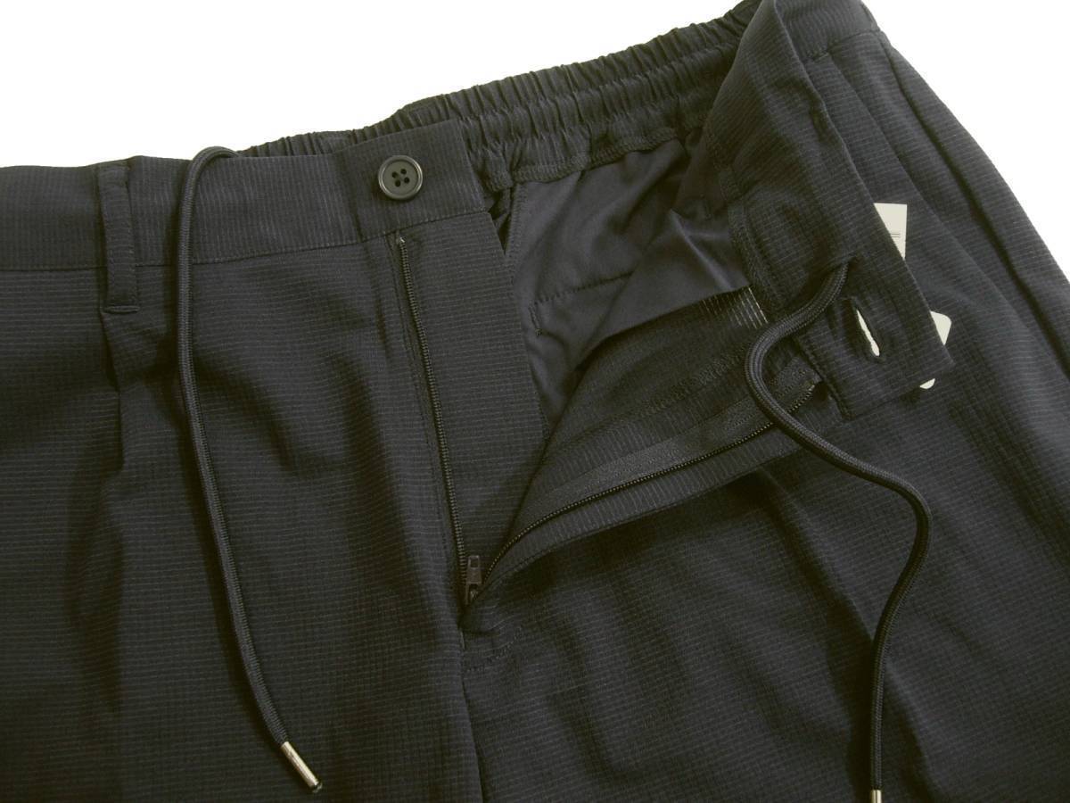  new goods Takeo Kikuchi THE SHOP TK stretch casual setup suit M black black air dot tailored & Easy pants 