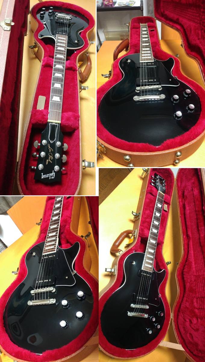 2018 製品　Gibson Les Paul Classic Ebony Ｐ-90 Soapbar Black beauty同様_画像3