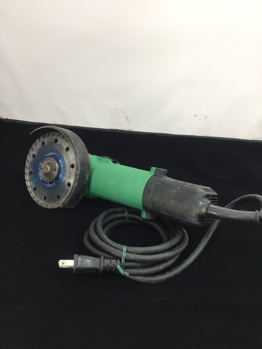 【中古品】HiKOKI(旧日立工機) 電気ディスクグラインダ 砥石外径125mm AC100V 820W G13S6 /ITYEYT6K3YY0