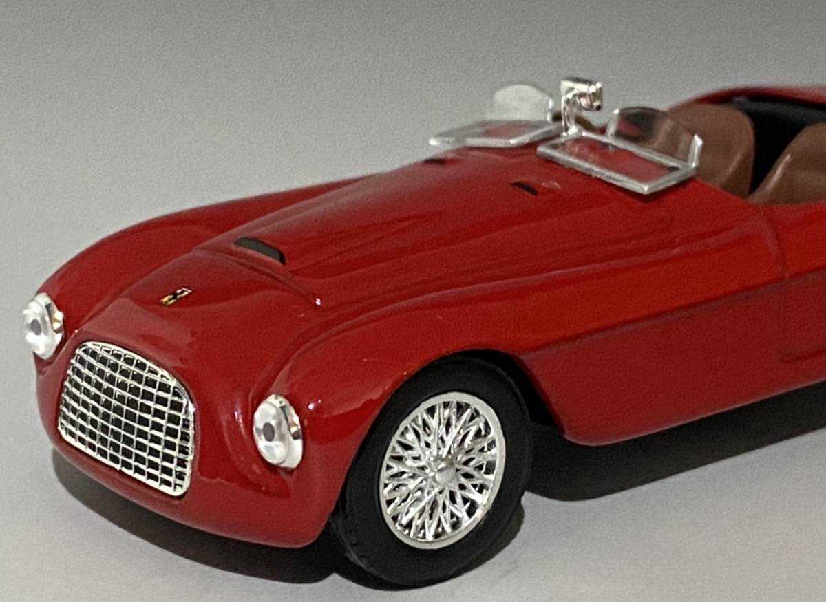 1/43 Ferrari 166 MM Spyder ◆ Designed by Federico Formenti at Touring Allemano , 2.0L Colombo V12 ◆ フェラーリ - アシェット_画像7