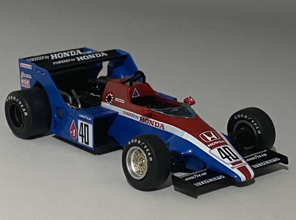 レア 1/43 Spirit Honda 201 1983 Stefan Johansson #40 HondaRA163-E 1.5V6t ◆ 1983 FIA F1 World Championship ◆ スピリット ホンダの画像1
