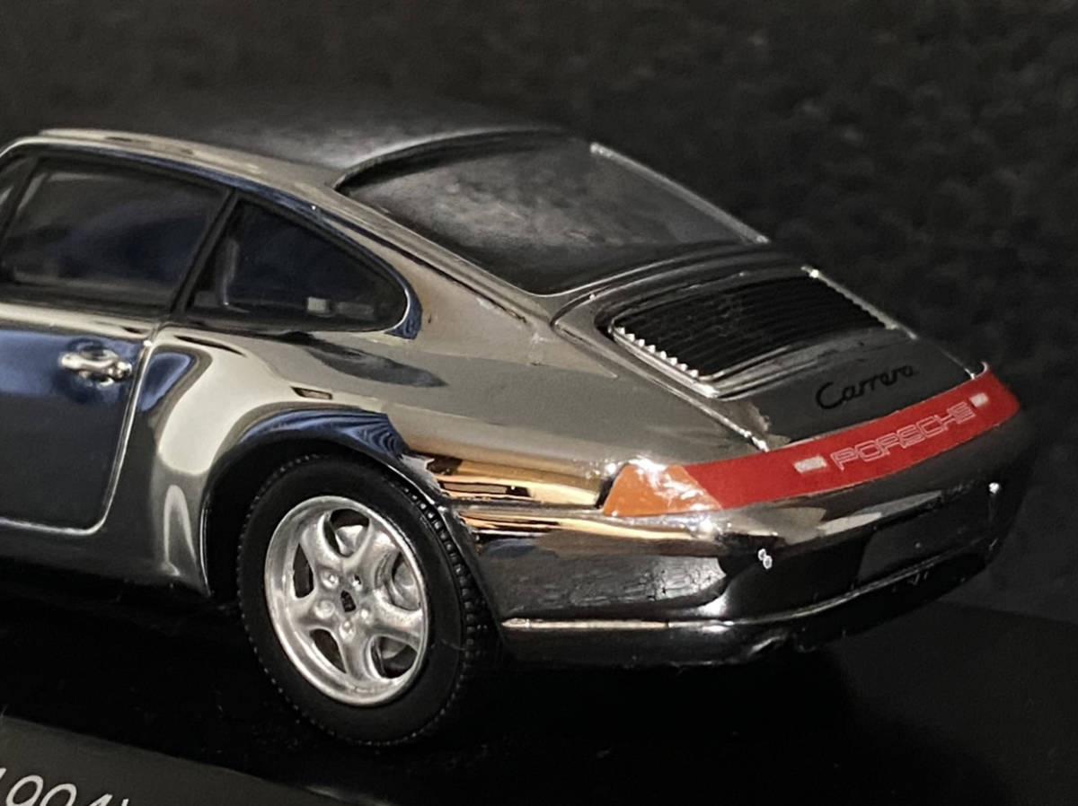 Minichamps 1/43 Porsche 911 993 (1994) Chrome ◆ Limited Edition 40 Jahre / Years 911 ◆ ミニチャンプス WAP 020 108 14_画像9