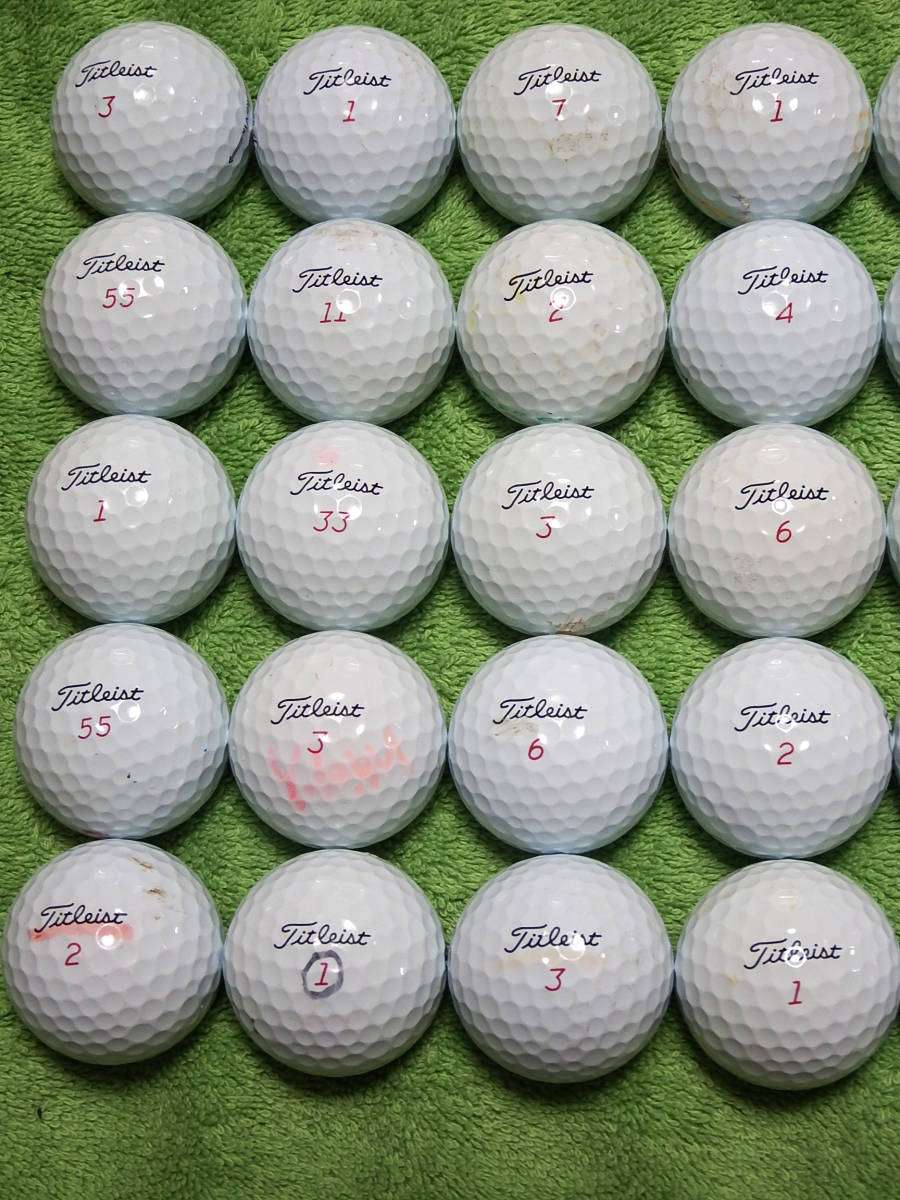 １円～送料無料 　タイトリスト　プロV1x 　40個　ロストボール　Titleist　prov1x 　ゴルフボール _画像2