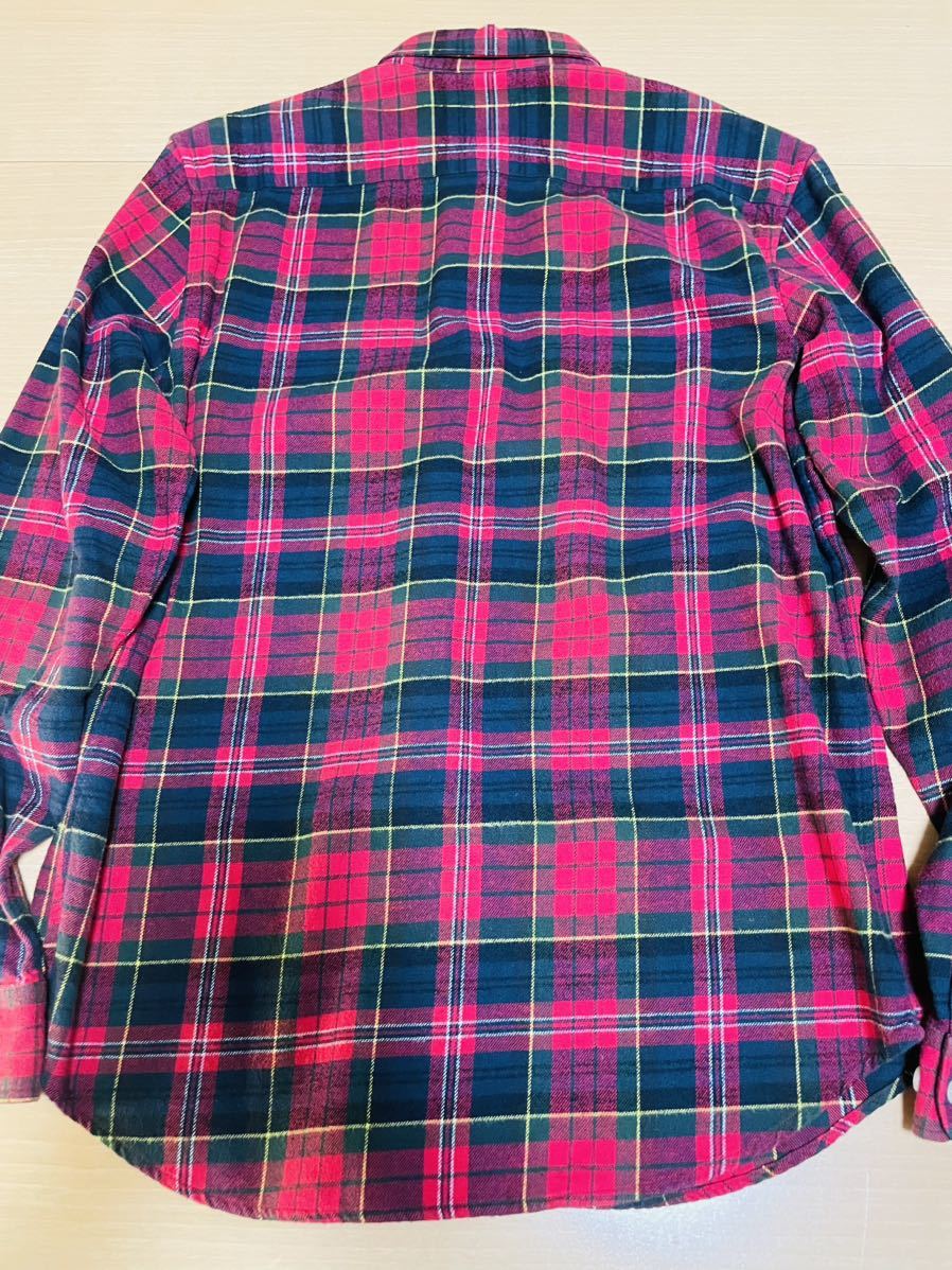 Supreme 09AW Prep Flannel Plaid Shirt M_画像6