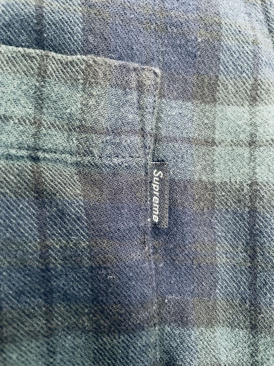 Supreme 11AW Tartan Flannel Shirt M_画像3