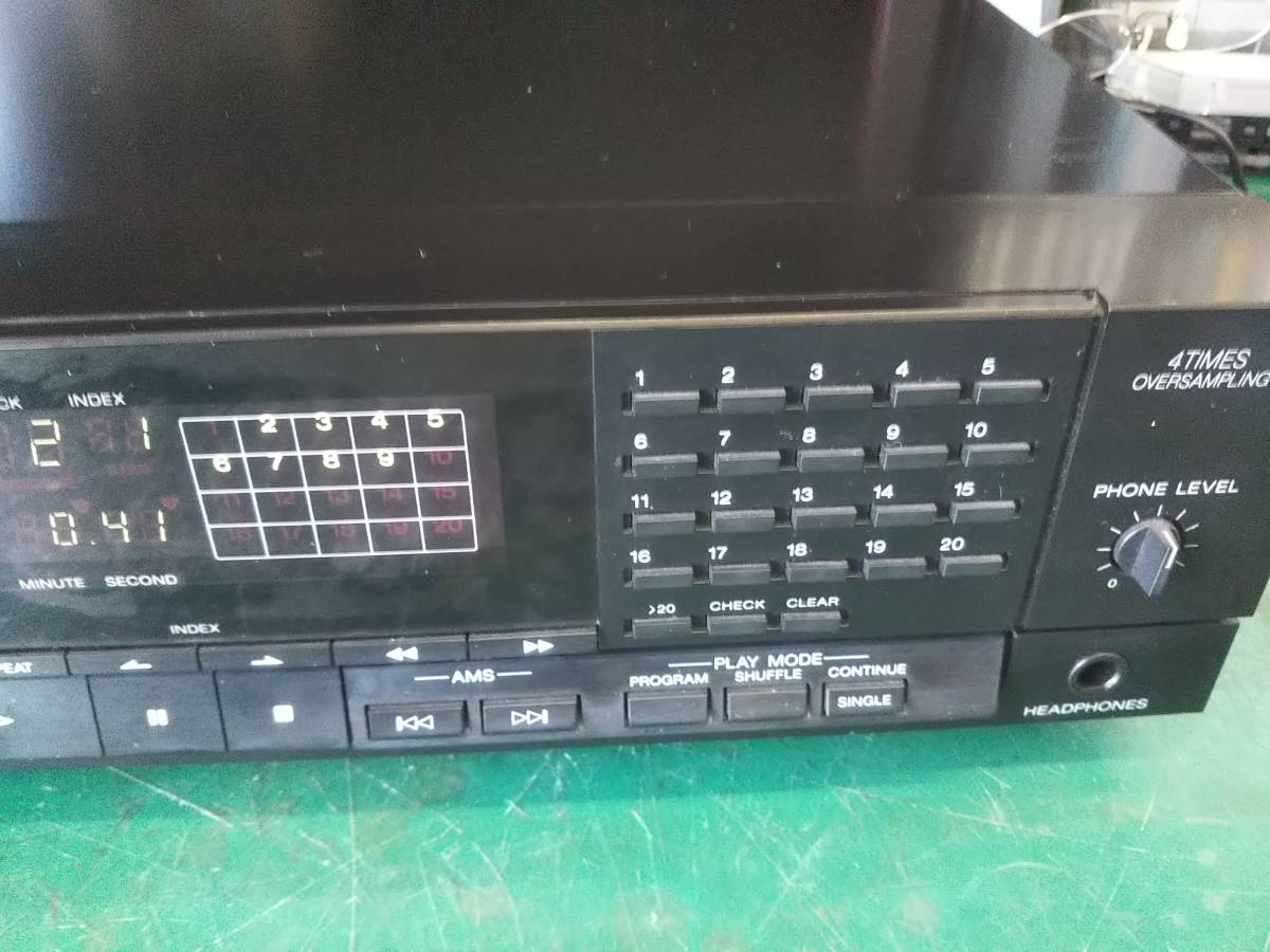 プロエンジニア整備済 　CDP-750　 SONY ソニ－　ＣＤプレ－ヤ－整備済　 貴重品　完動品 _画像5