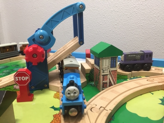 【BRIO】きかんしゃトーマス　木製シリーズ【プレイテーブルセット】_画像6