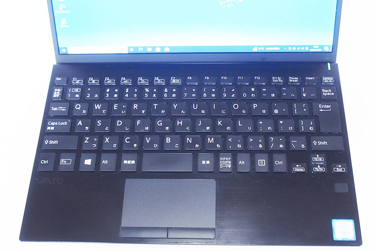 【即配】Corei7+大容量SSD512GB搭載パワフルPC！VAIO Pro PJ VJPJ11C12N Core i7-8565U メモリ16G 12.5FHD 指紋認証 LTEフリー Win10Pro_画像3