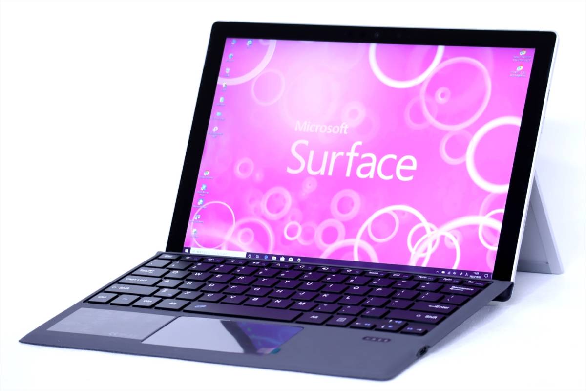 【1円～】第10世代Corei5搭載快速タブレットPC！Surface Pro 7 i5-1035G4 RAM8G SSD256G 新品キーボードカバー付属 Win10_画像1