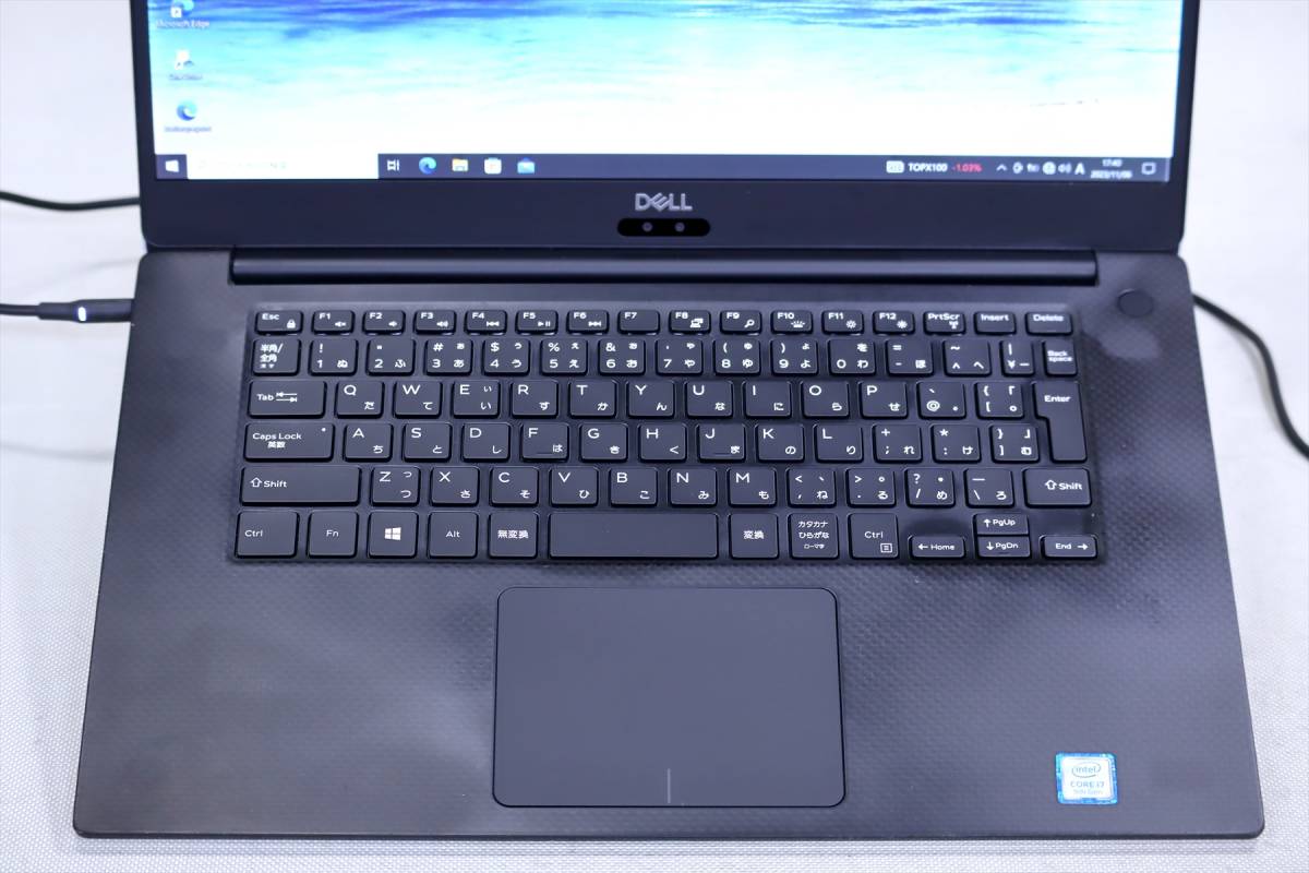 【1円～】第9世代Corei7＆グラボ搭載！薄型ボディワークステーション！Precsion 5540 i7-9850H RAM16G SSD512G+1TB 15.6FHD Win10_画像3