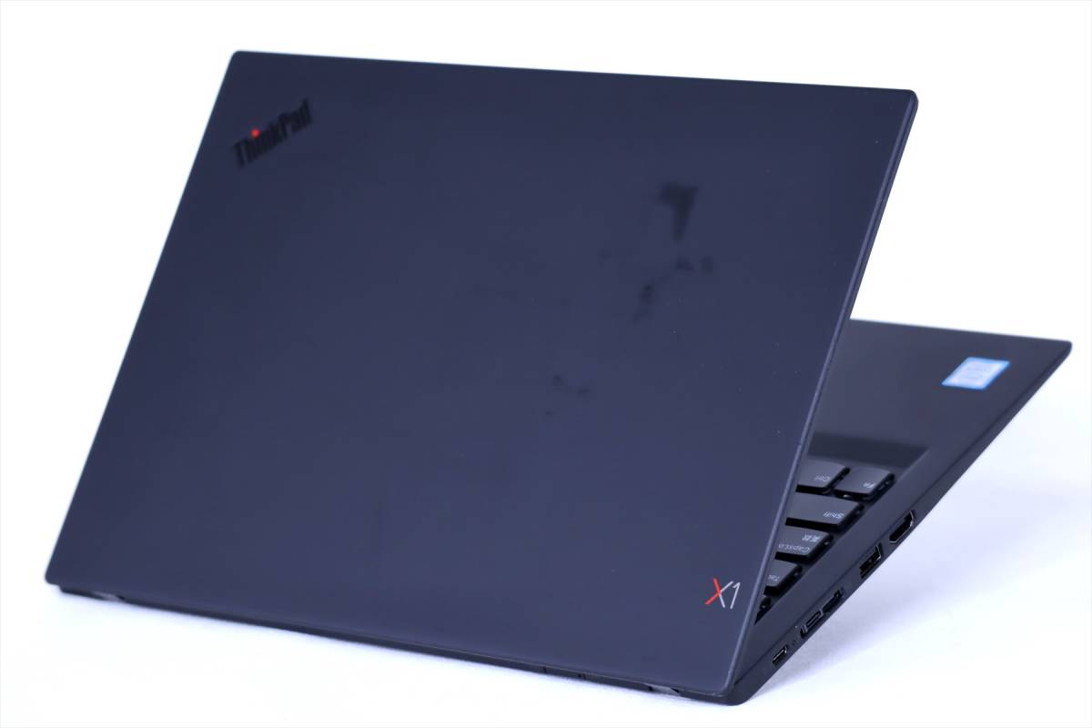 【1円～】バッテリー良好！Office2021搭載！薄型 軽量PC！ThinkPad X1 Carbon i5-8250U RAM8G 新品SSD256G 14.0FHD Win10_画像5