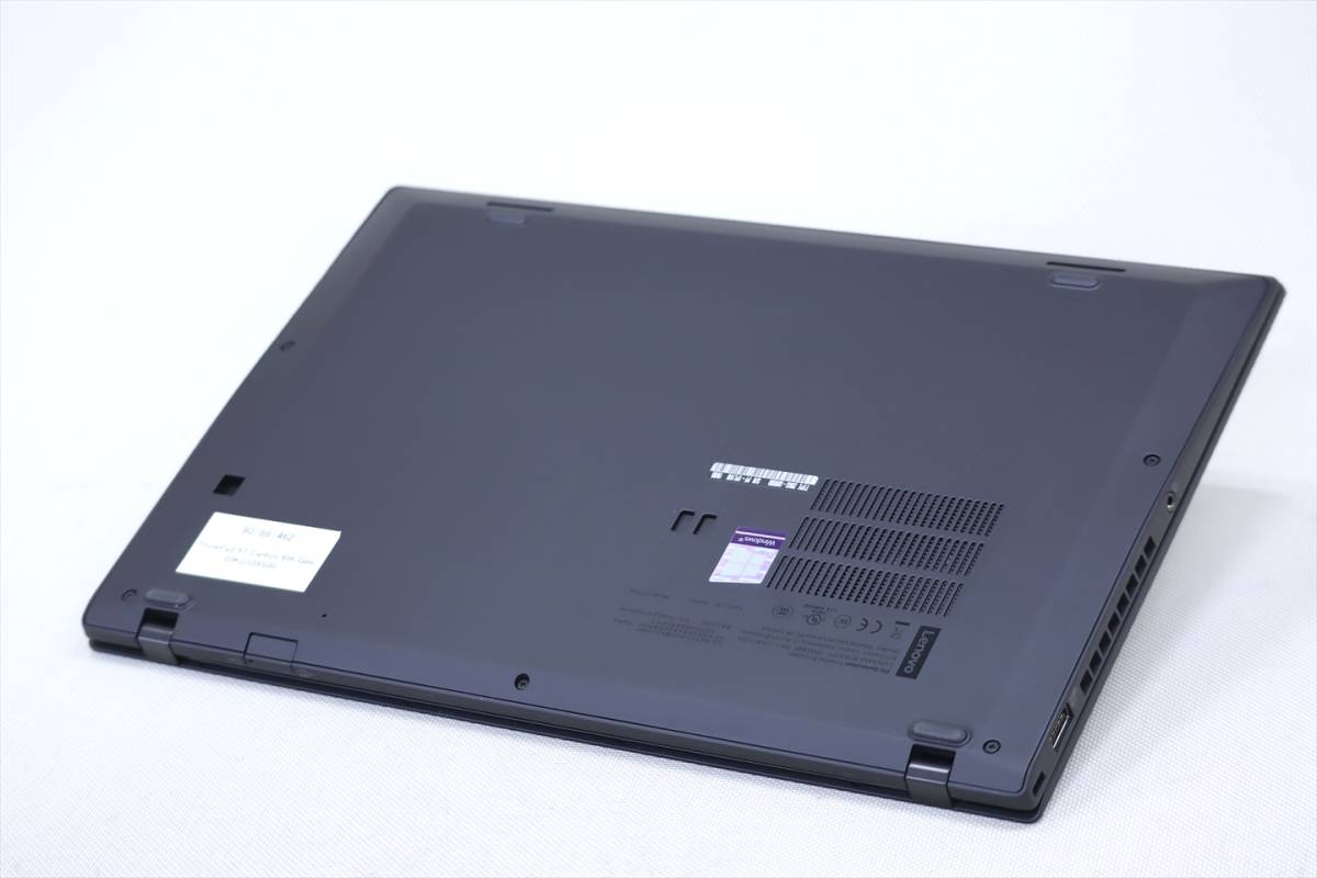 【1円～】2019年モデル！狭額縁14型FHD液晶 薄型軽量高品質PC！ThinkPad X1 Carbon i5-8350U 8G SSD256G Win10 バッテリー良好_画像6
