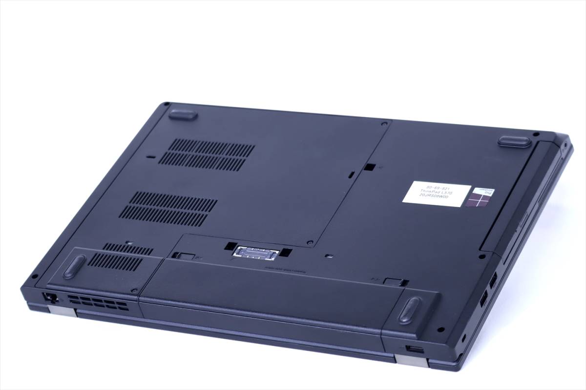 【即配】新品大容量SSD換装済！コスパ最高！Office2021搭載！バッテリー良好！ThinkPad L570 i3-6100U RAM8G SSD512G 15.6TFT Win10_画像6