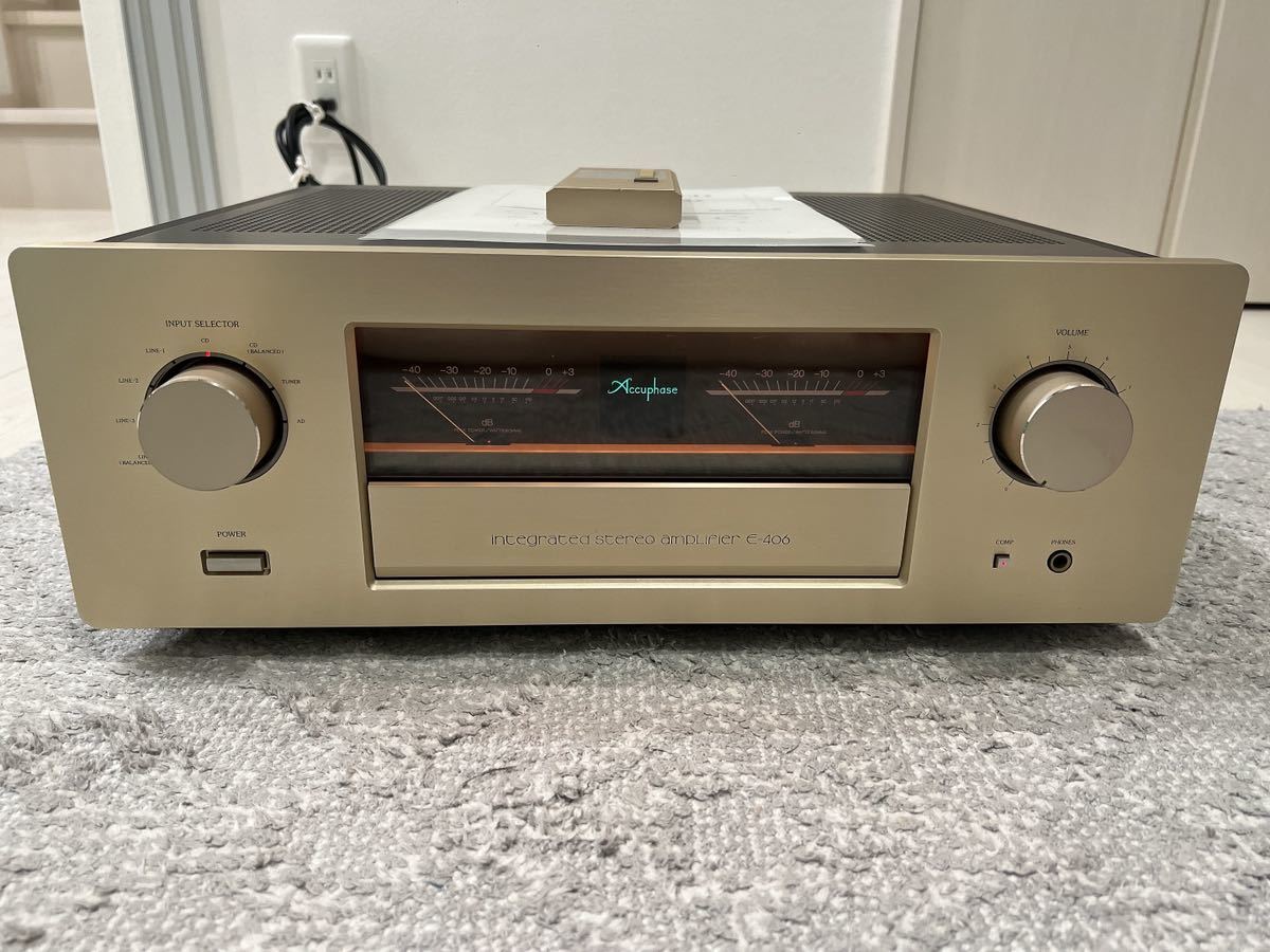 □Accuphase E-406 アキュフェーズ E-406 (中古美品)_画像1