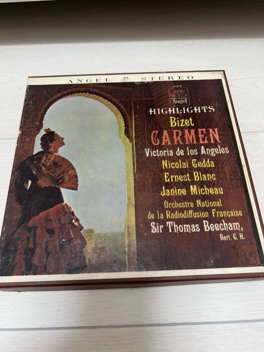 Jazz オープンリールテープ (7号) Ampex Bizet Carmen Highlights _画像1