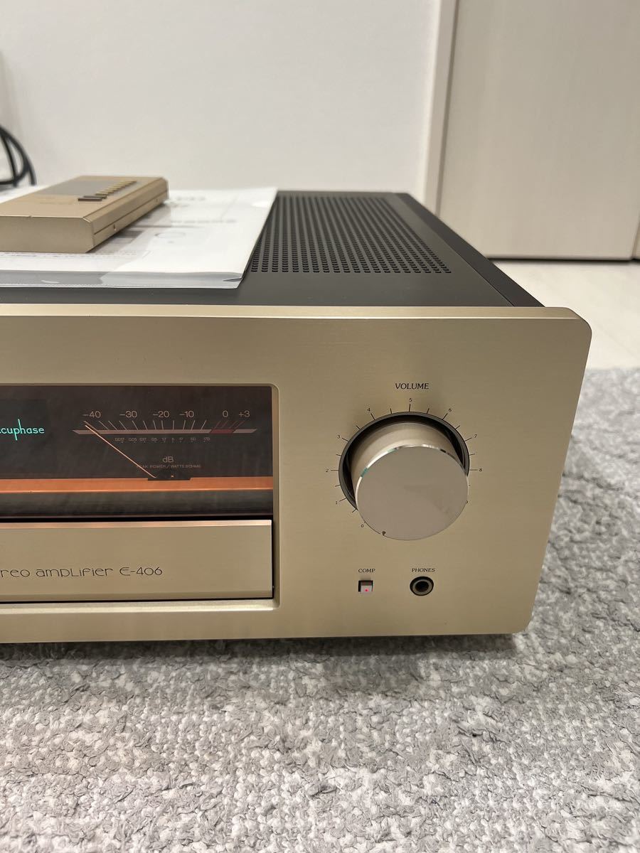□Accuphase E-406 アキュフェーズ E-406 (中古美品)_画像3