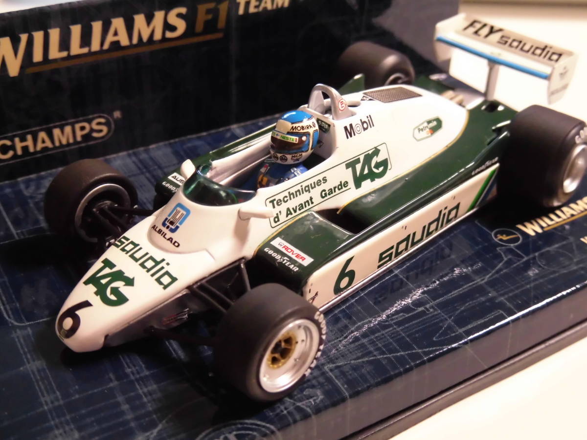 ミニチャンプス F1 ウィリアムズ FW08 ケケ ロズベルグ Yahoo!オークション - ウィリアムズFW08 ケケ・ロズベルグ 1982