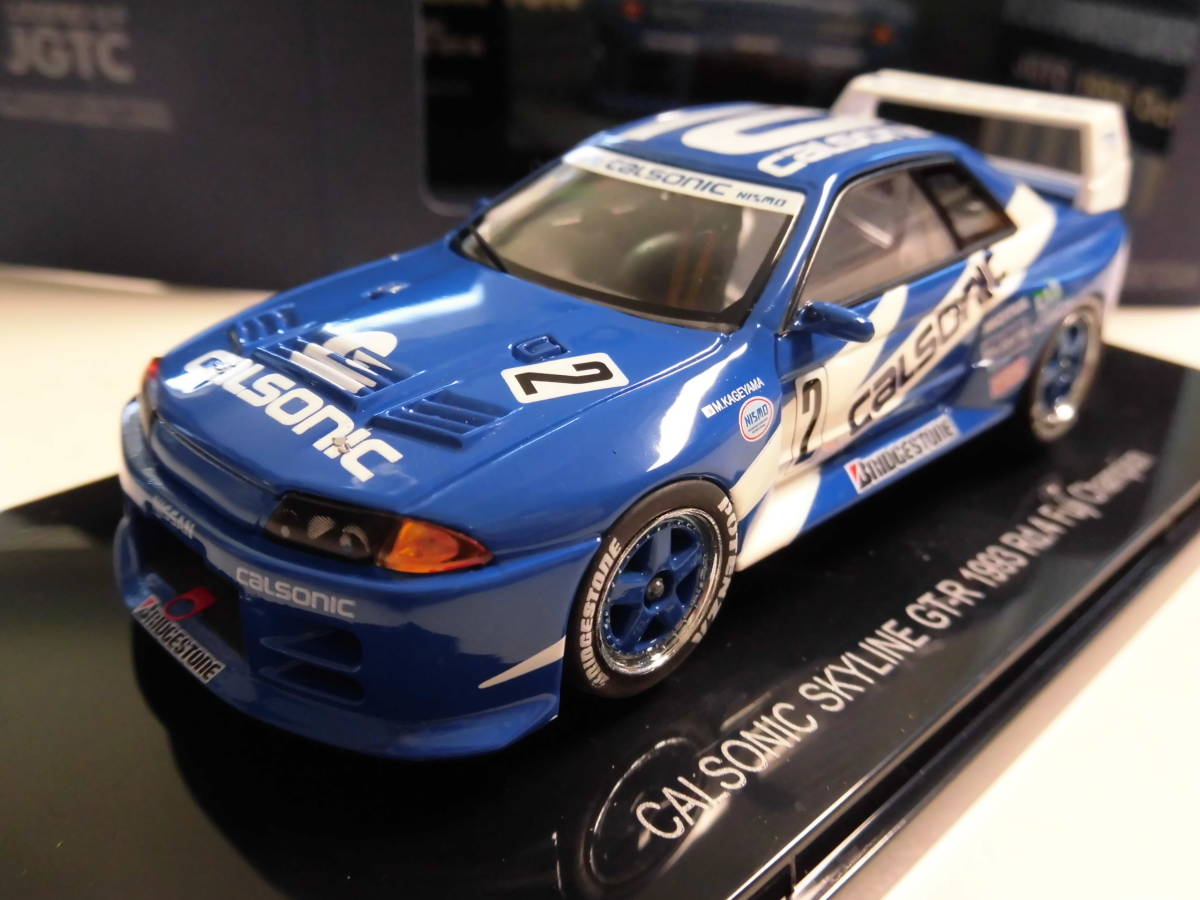 カルソニック・スカイラインGT-R　1993　Rd．4　富士チャンピオン　【エブロ　1/43　ミニカー】　EBBRO　レジェンドオブJGTC_画像1