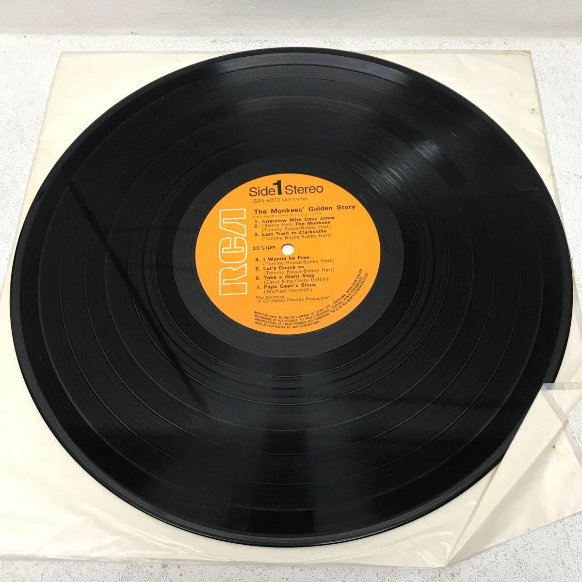 I1126B3 モンキーズ・ゴールデン・ストーリー THE MONKEES' GOLDEN STORY LP レコード 2枚組 音楽 洋楽 国内盤 SRA-9073 ビクター_画像4