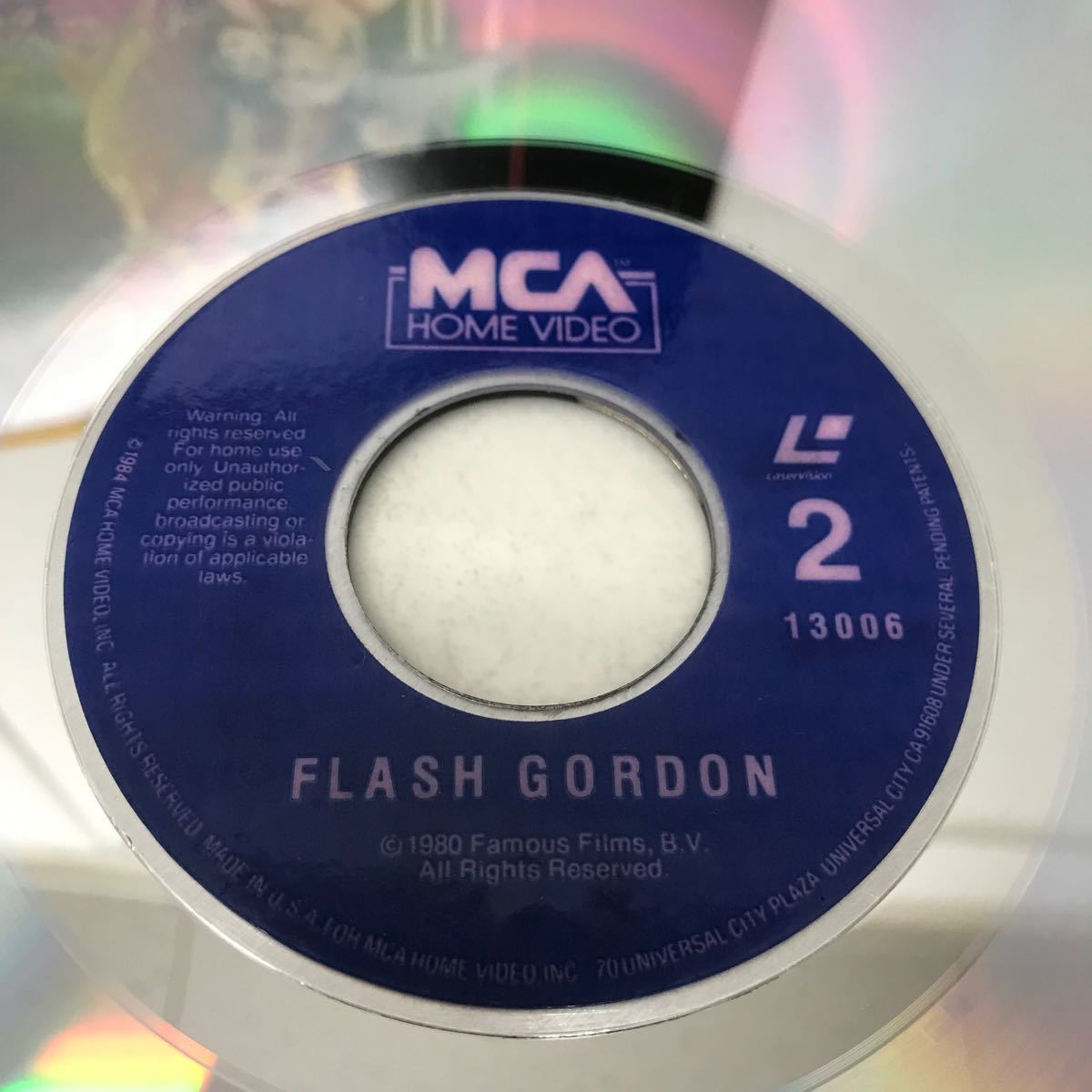I1126B3 フラッシュ・ゴードン FLASH GORDON LD レーザーディスク 2巻セット / フェリーニを連れた王女 / Music by QUEEN 映画_画像9