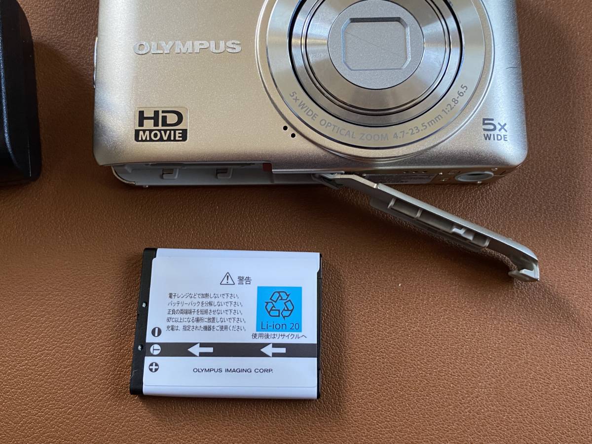 オリンパス Olympus VG-145 ゴールド 5x Wide バッテリー付き コンパクトデジタルカメラ_画像8