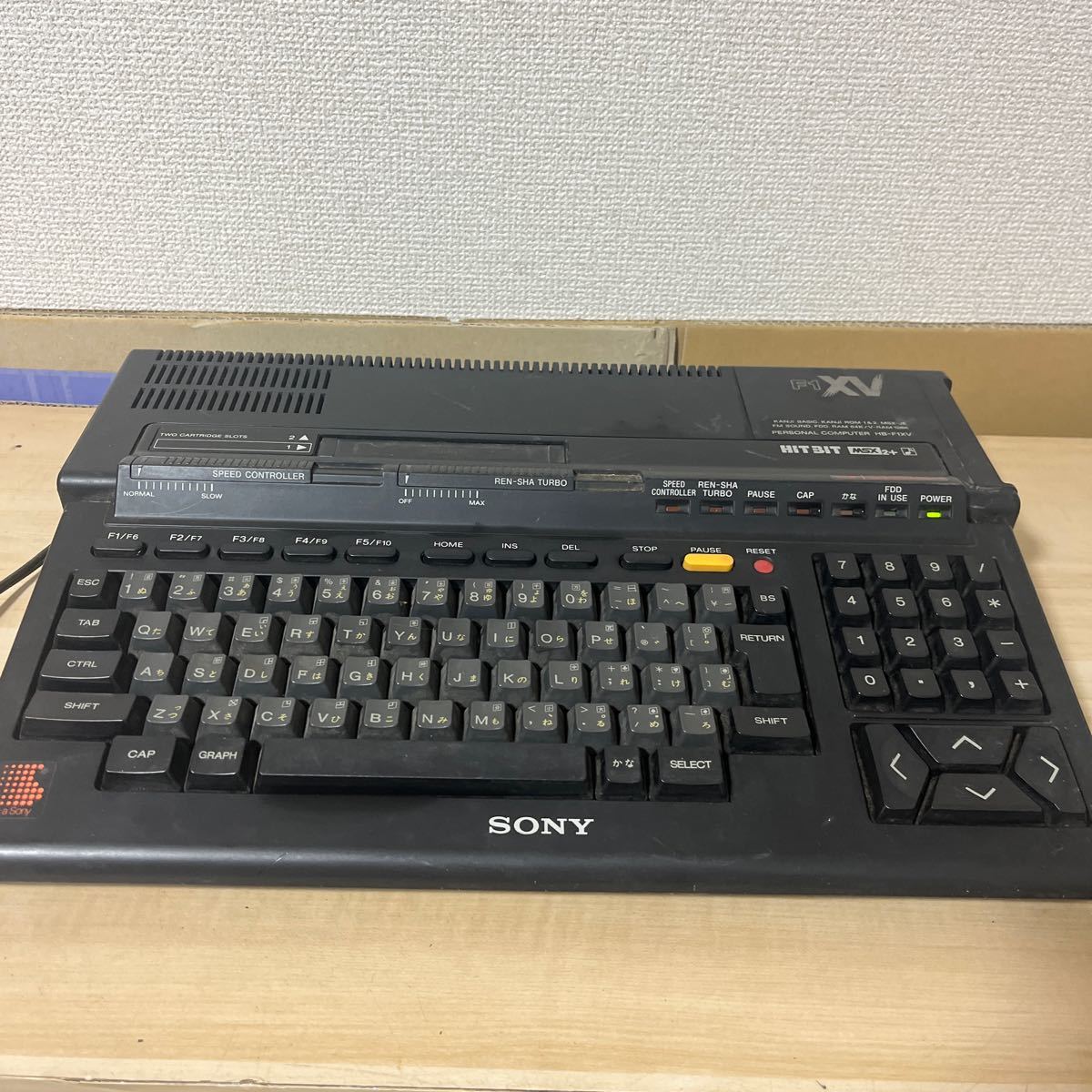 SONY MSX2+ HB-F1XV 現状品_画像1