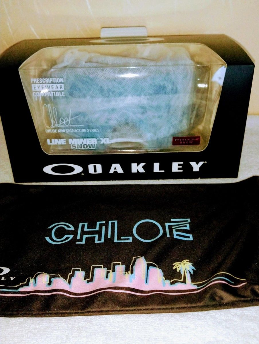 OAKLEY CHLOE KIM SIG NEON DESTINATIONS PRIZM SAPPHIRE IRIDIUM