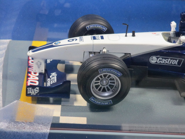 ★WILLIAMS F1 FW23 ファン・パブロ・モントーヤ　 MONZA ITALY 16/Sep/2001 　 1/18 　 　Matel製 　(管：MA-003)_画像7