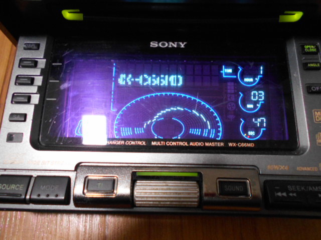 Sony Sony WX-C66MD 2DIN CD MD AM FM DECK в то время