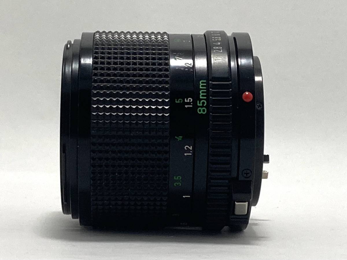 ** finest quality beautiful goods * Canon LENS FD 85mm F1.8 FD mount Canon MF single‐lens reflex for middle seeing at distance single burnt point lens #251127