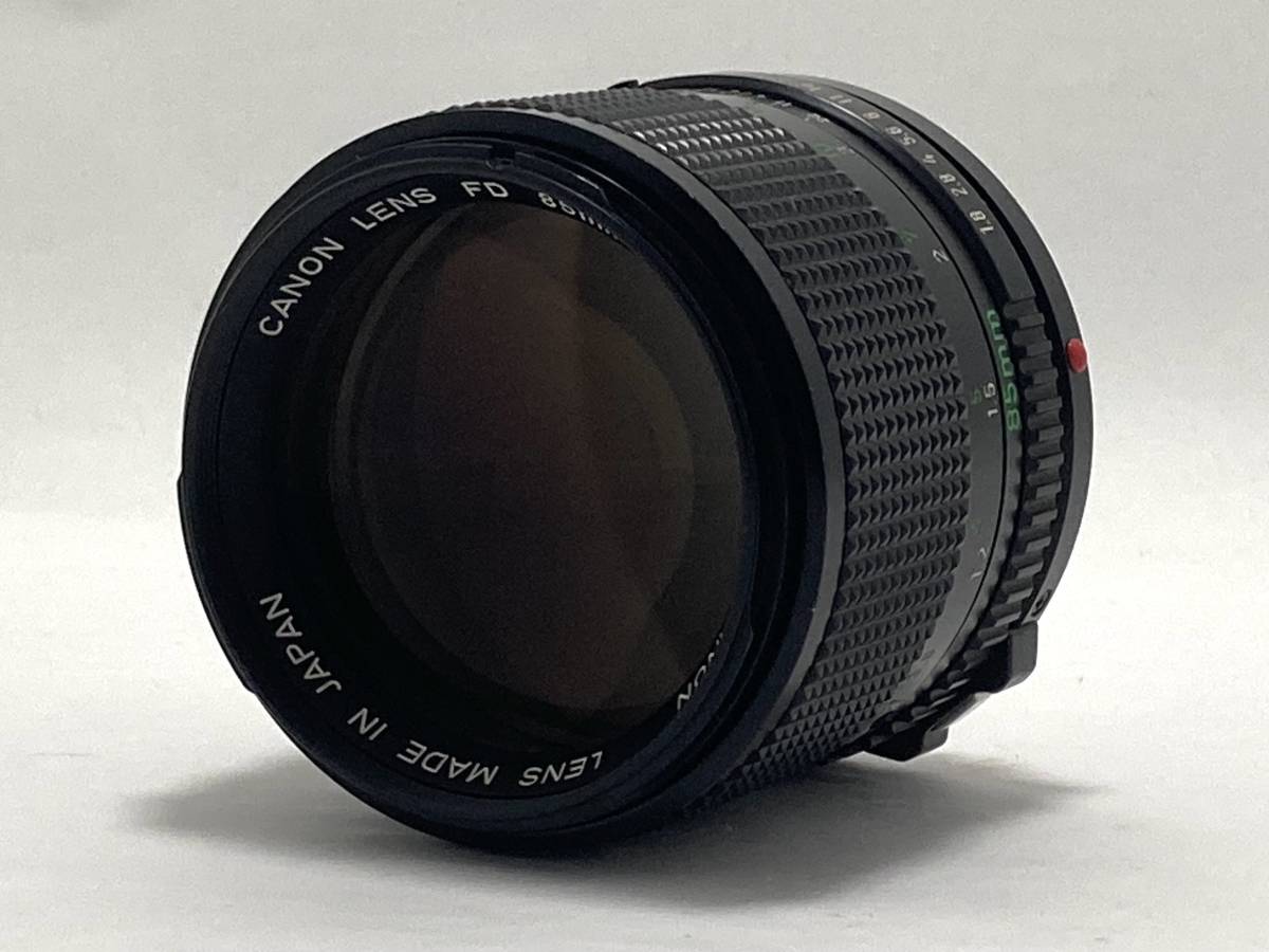 ** finest quality beautiful goods * Canon LENS FD 85mm F1.8 FD mount Canon MF single‐lens reflex for middle seeing at distance single burnt point lens #251127
