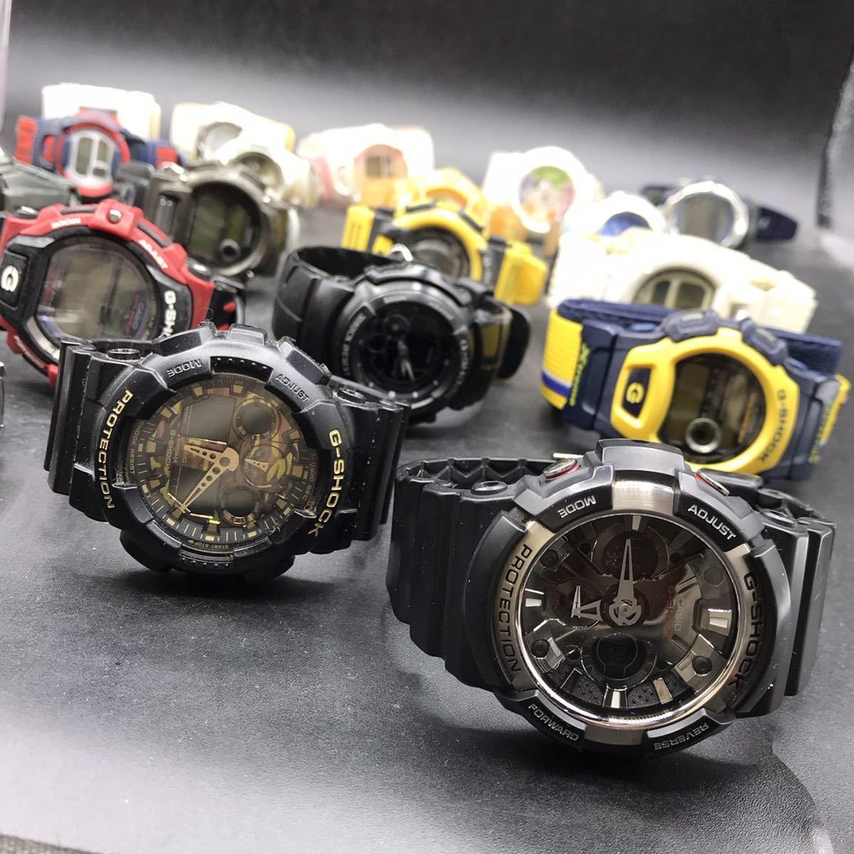 M208 稼働品有 G-SHOCK baby-g 腕時計 25本 まとめ売り SHOCK RESIST G-MS TOUGH SOLAR タフソーラー 人気 卸 貿易にも◎ _画像2