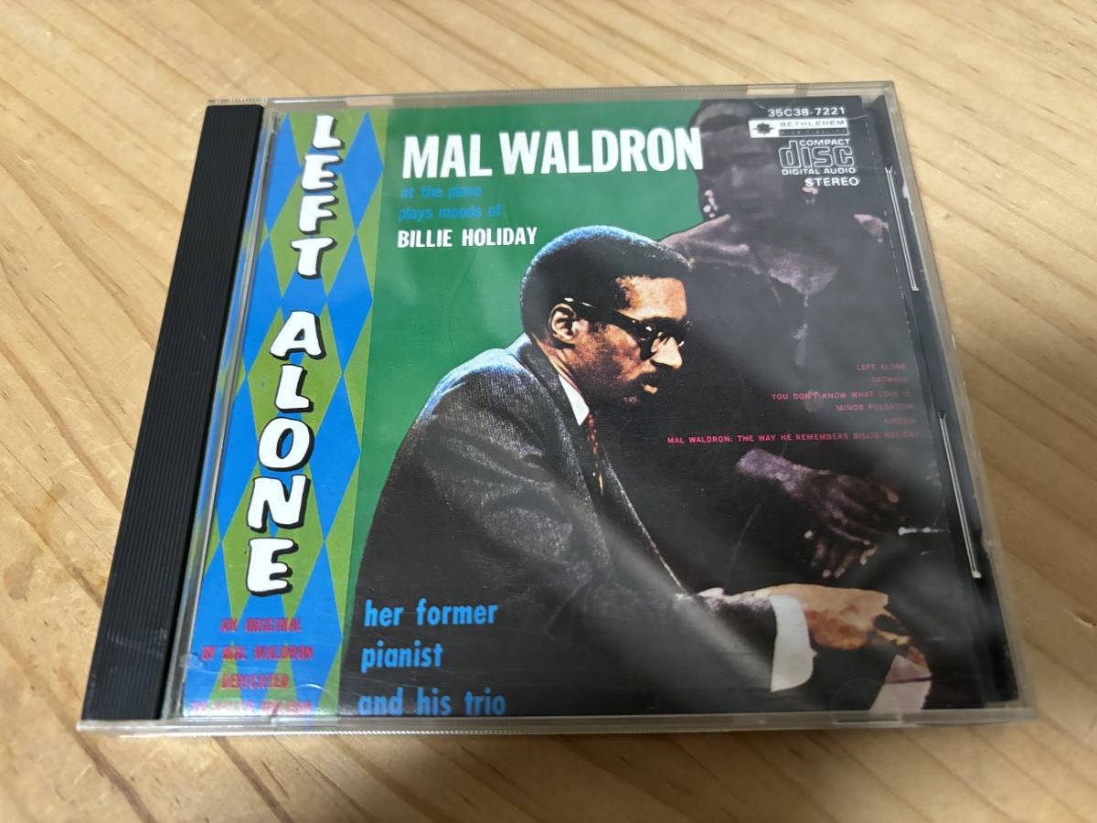 CD MAL WALDRON / LEFT ALONE マル・ウォルドロン / レフト・アローン 【１９８４年盤_画像1