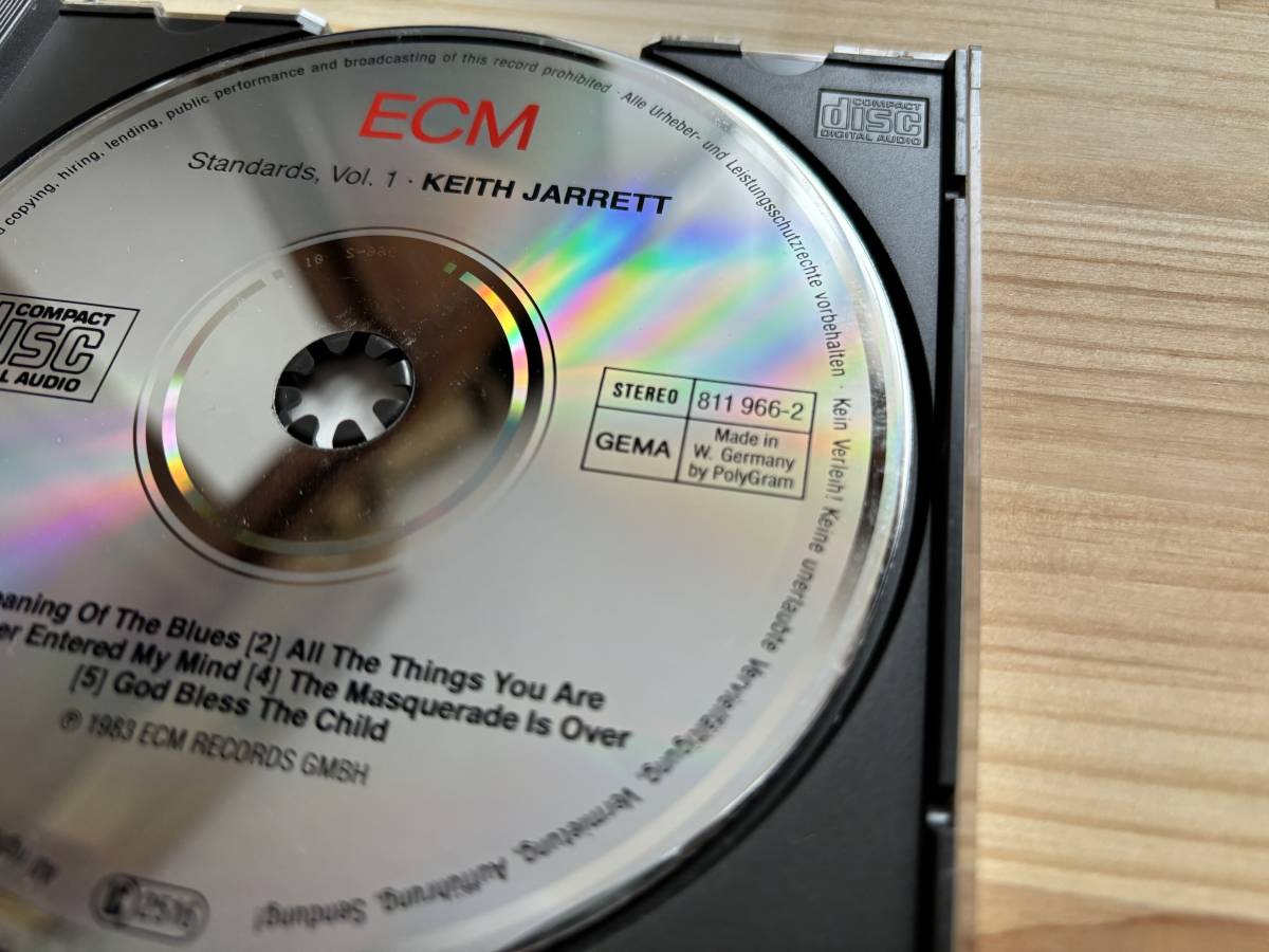 CD Keith Jarrett / Standards,Vol.1 キース・ジャレット・トリオ【W.Germany 1983】_画像5