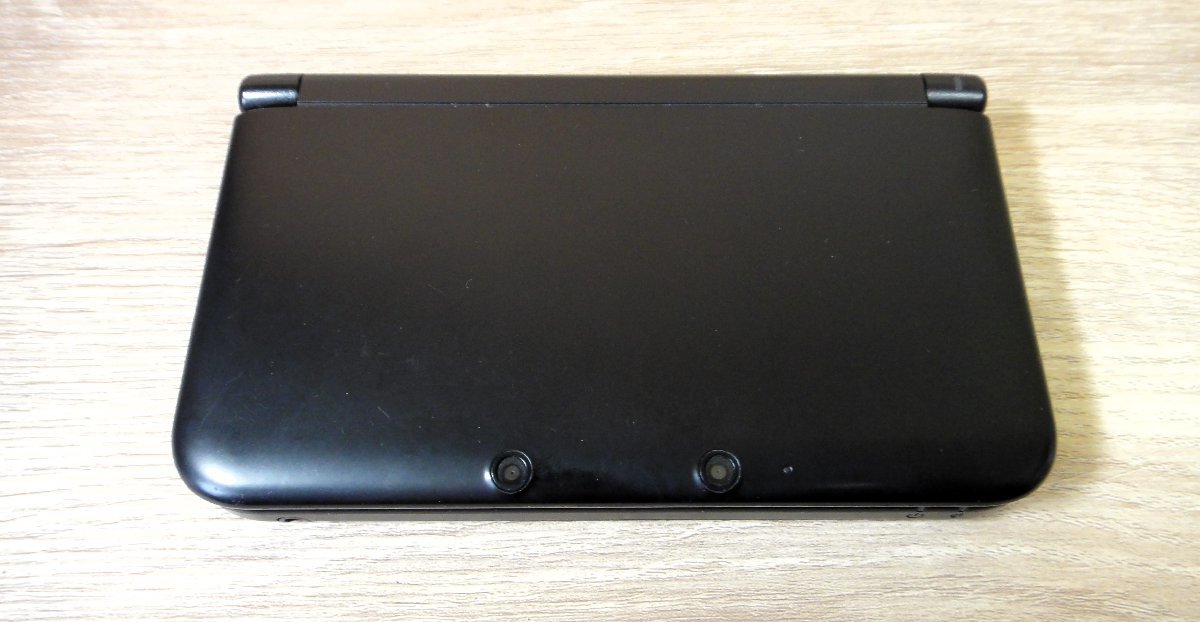 【中古】Nintendo 任天堂 3DSLL SPR-001 ブラック BLACK 本体のみ_画像3