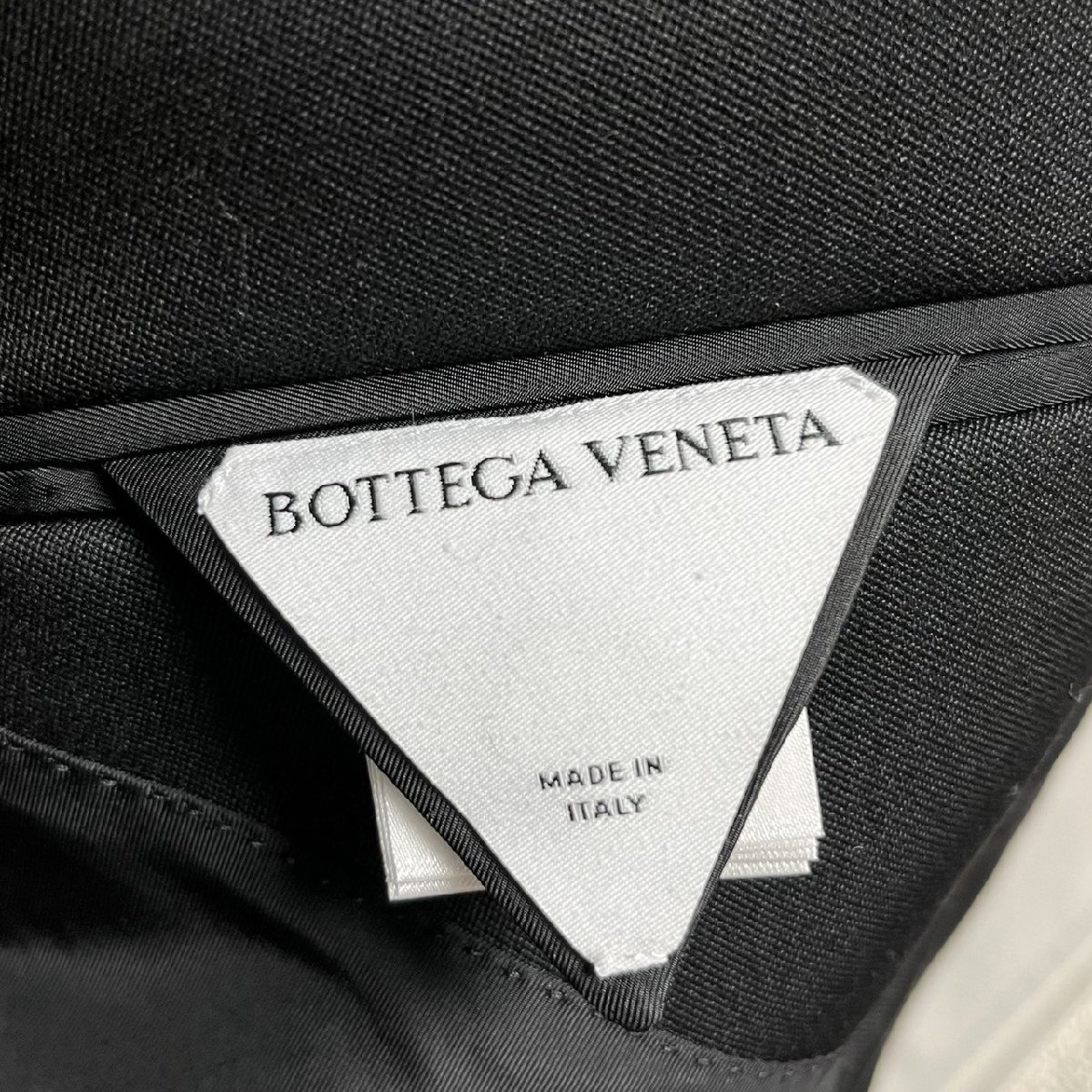 BOTTEGA VENETA by Daniel Lee ボッテガヴェネタ ダニエルリー Grain De Poudre Sartorial Blazer 21AW テーラードジャケット 659589 VKIS0_画像5