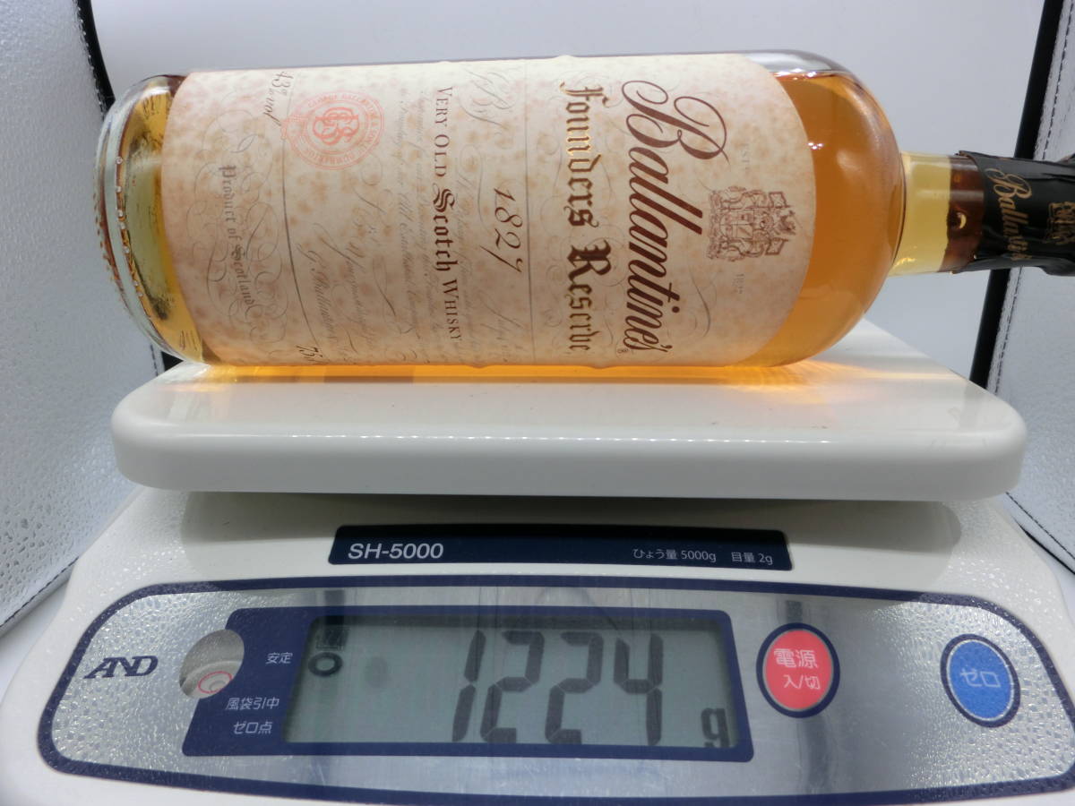 《⑤ウイスキー2箱セット・Ballantines・ファウンダーズ リザーブ1827 ・43度・ 容量、750ml★King of Kings・munros・未開栓、保管品》_画像10