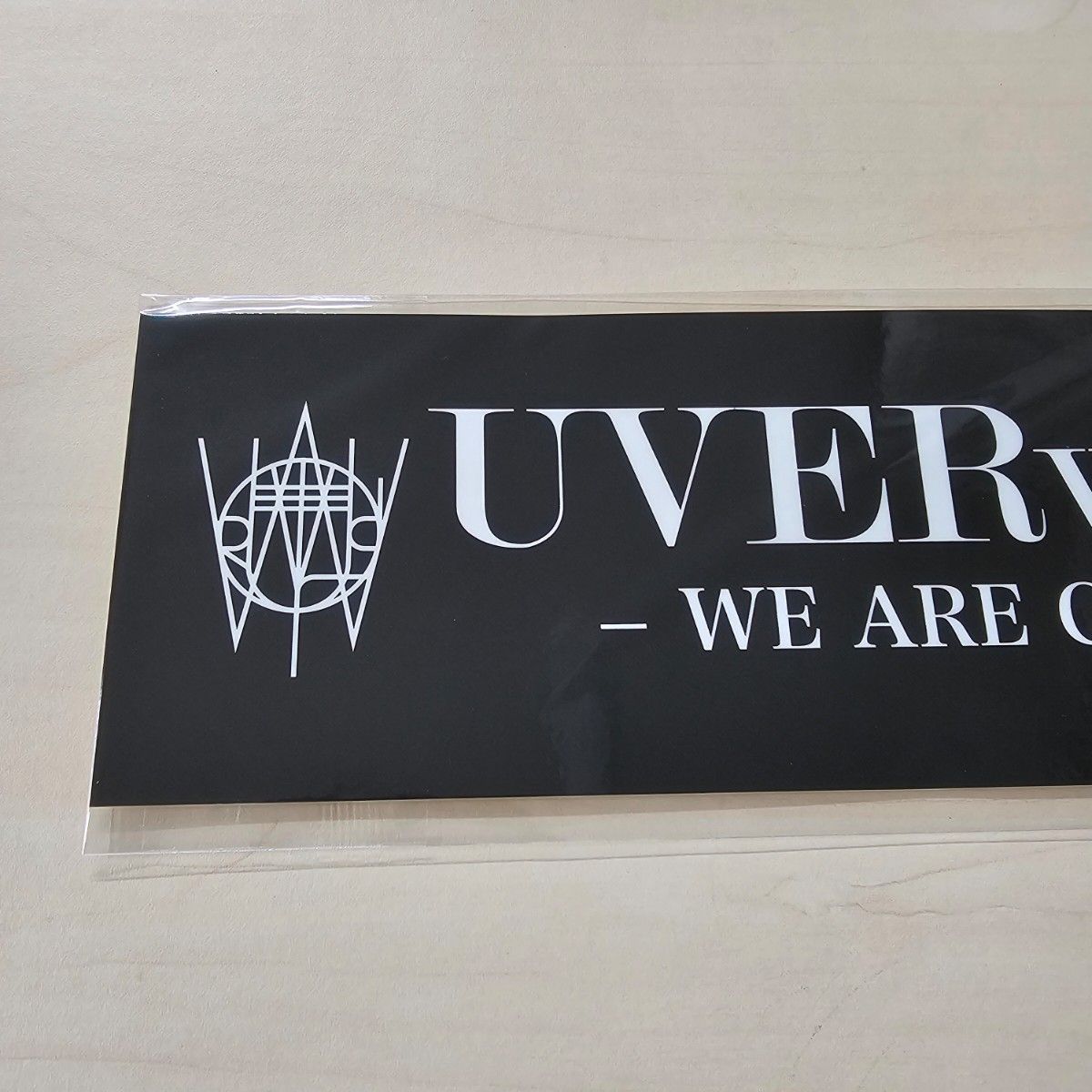 くじプラ UVERworld C賞 オリジナルカーステッカー 100名限定品 日産スタジアム