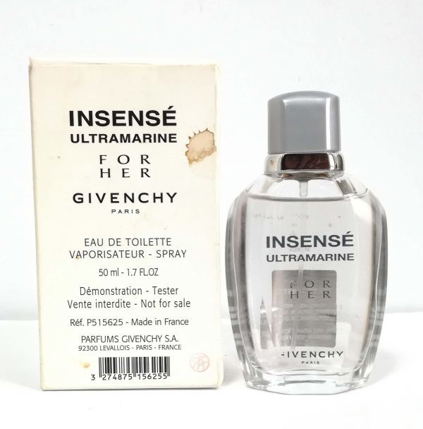 GIVENCHY Givenchy Ultra marine four is -EDT 50ml * remainder amount enough 9 break up postage 340 jpy 