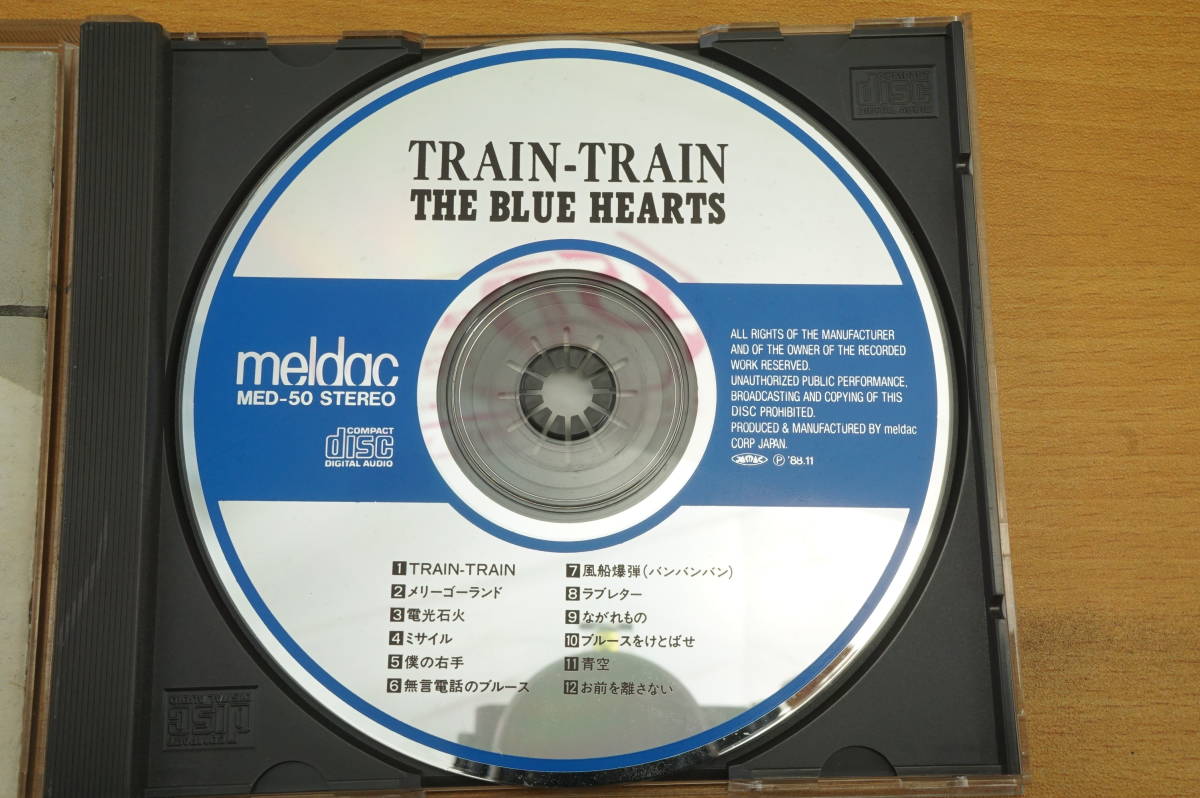 ブルーハーツ CD3枚まとめて　THE BLUE HEARTS IN USA 1989-1991 + THE BLUE HEARTS +TRAIN-TRAIN_画像8