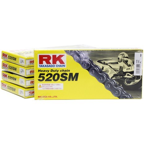 【35％OFF】 RK EXCEL ドライブチェーン 520SM　120リンク 【送料￥880】_画像1