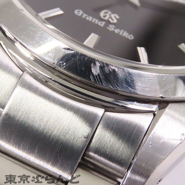 101696765 1円 セイコー SEIKO グランドセイコー 9Fクォーツ SBGV023 SS 黒文字盤 9F82-0AF0 腕時計 メンズ クォーツ_画像8